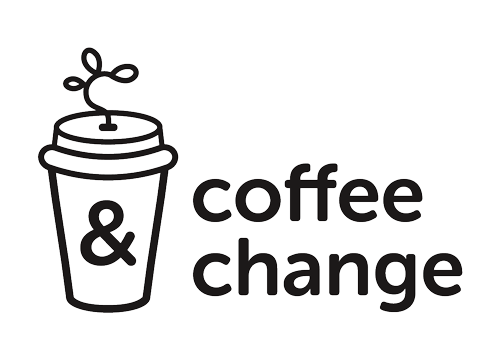 coffee & change logo