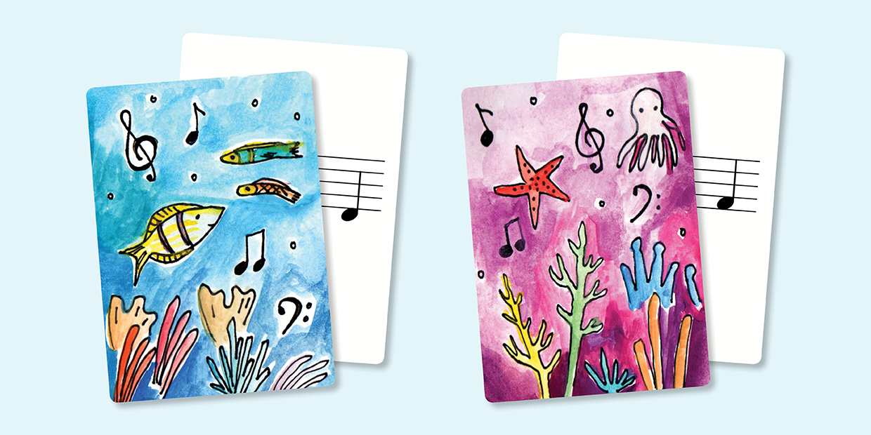 Musical Go Fish Cards